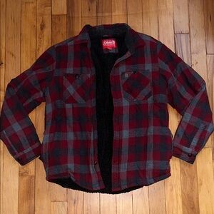 Coleman Flannel/Plaid Shirt Jacket